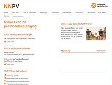 Tablet Screenshot of nnpv.nl